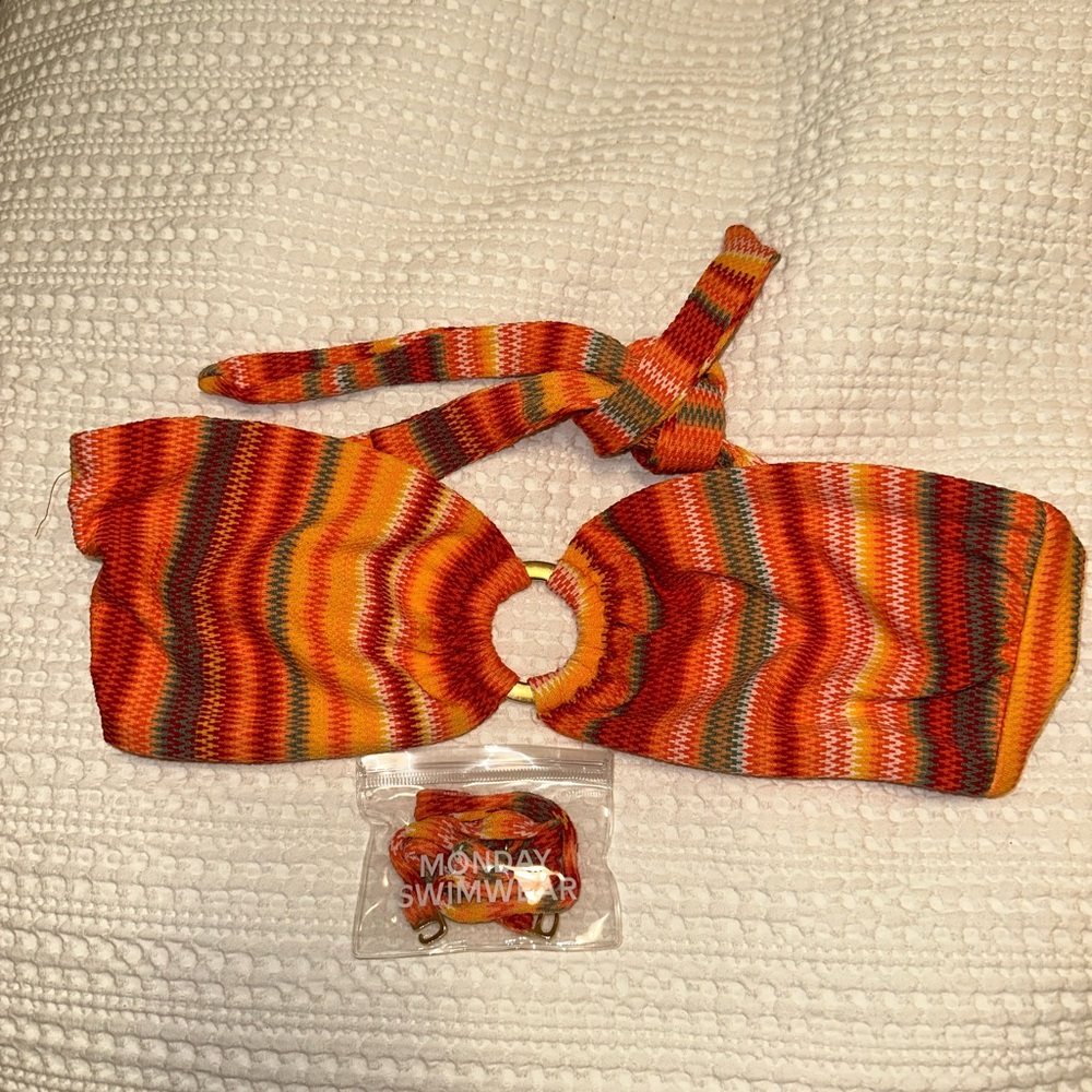 Monday Swimwear Sardinia Stripe Costa Rica Top